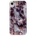 iPhone XR IMD TPU-Hülle mit Marmormuster