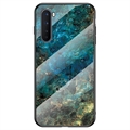 OnePlus Nord Marble Serie Panzerglas - 9H Hülle - Smaragd