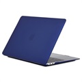 MacBook Air 13.3" 2018 A1932 Matte Plastikhülle - Dunkelblau