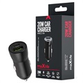 Maxlife MXCC-04 PD3.0/QC3.0 Kfz-Ladegerät - 20W - Schwarz