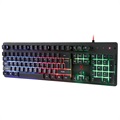 Maxlife MXGK-200 RGB Gaming Tastatur - USB - Schwarz