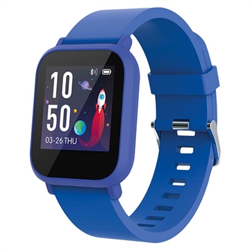 Maxlife MXSW-200 Wasserdichte Smartwatch mit Herzfrequenzmesser - Blau