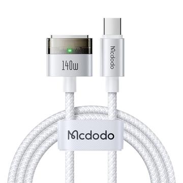 Mcdodo CA-207 140W USB-C zu MagSafe 3 Ladekabel - 2m - Weiß