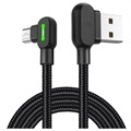 Mcdodo Night Elves 90-Grad-MicroUSB-Kabel - 1.8 m - Titanium Schwarz