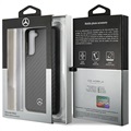 Mercedes-Benz Dynamic Carbon Fiber Samsung Galaxy S21 5G Hülle - Zwart