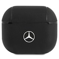 Mercedes-Benz Electronic Line AirPods 3 Leder Hülle - Schwarz