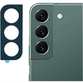 Samsung Galaxy S22 5G/S22+ 5G Kameraobjektivschutz aus Metall - Dunkel Grün
