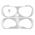 Dekorativer Metallaufkleber für AirPods 3 - Sun / Silber