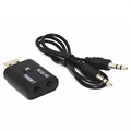 Mini Bluetooth Audio Sender / Empfänger YET-TR6 - USB-A, 3.5mm