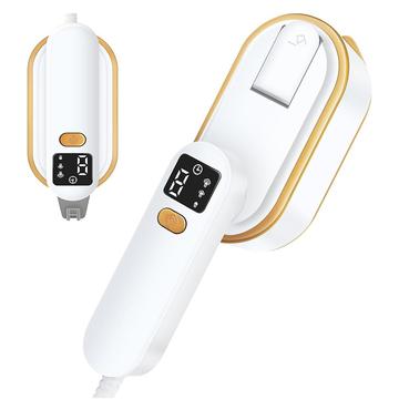 Mini-Handdampfgarer mit LED-Anzeige und 3 Dampfstufen - 1200W - Weiß