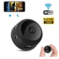 Mini Magnetische Full HD Home Sicherheitskamera - WiFi, IP - Schwarz