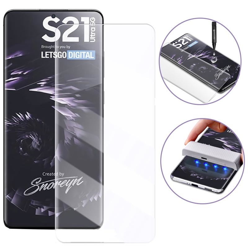 Mocolo Uv Samsung Galaxy S21 Ultra 5g Panzerglas Durchsichtig Mocolo Uv Samsung Galaxy S21 Ultra 5g Panzerglas Durchsichtig