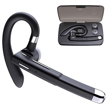 Mono Bluetooth Headset mit Ladebox YK520 - Schwarz