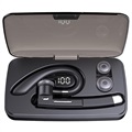 Mono Bluetooth Headset mit Ladebox YK520 - Schwarz