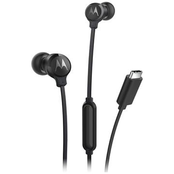 Motorola 3C-S kabelgebundener USB-C In-Ear-Kopfhörer - Schwarz