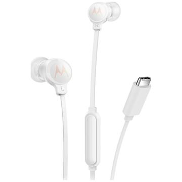 Motorola 3C-S kabelgebundener USB-C In-Ear-Kopfhörer - Weiß