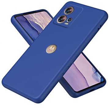 Motorola Edge 30 Fusion Liquid Silikon Case - Blau