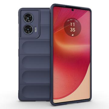 Motorola Edge 50 Fusion Rugged TPU Hülle - Dunkel Blau
