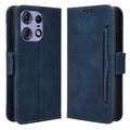 Motorola Edge 50 Pro Wallet Hülle mit Kartenhalter - Blau