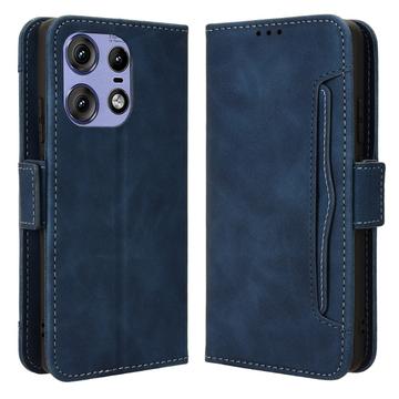 Motorola Edge 50 Pro Wallet Hülle mit Kartenhalter - Blau