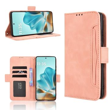 Motorola Edge 60/60 Fusion Kartenhülle mit Geldbörse - Rosa