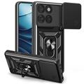 Motorola Edge 60 Fusion Tech-Protect CamShield Pro Hülle - Schwarz