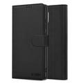 Motorola Edge 60 Fusion Tech-Protect Wallet Hülle M. Magnet & Stand - Schwarz