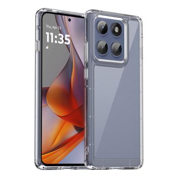 Motorola Edge 60 Pro Anti-Shock Hybrid Hülle - Durchsichtig
