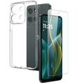 Motorola Moto G (2025) Northjo 2-in-1 Schutzset - Durchsichtig