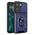 Motorola Moto G (2025) Drehring-Hybrid Hülle mit Kameraschutz