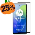 Motorola Moto G04 Full Cover Panzerglas - 9H - Schwarz Rand