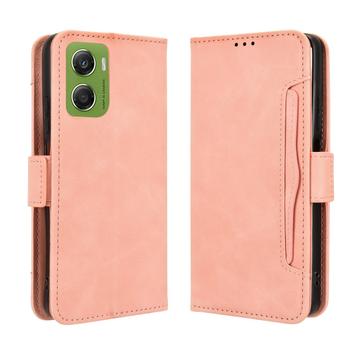 Motorola Moto G06/G06 Power Kartenetui mit Geldbörse - Rosa