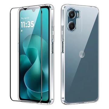 Motorola Moto G06 Saii 2-in-1 TPU Hülle & Panzerglas - 9H