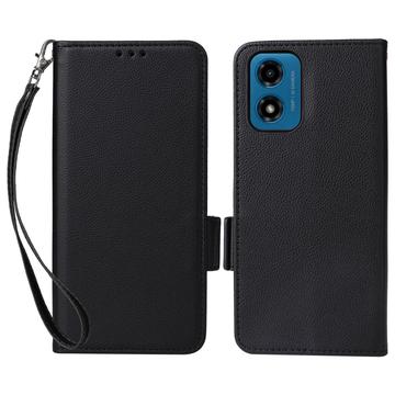 Motorola Moto G24 Power/G24 Wallet Schutzhülle mit Magnetverschluss - Schwarz