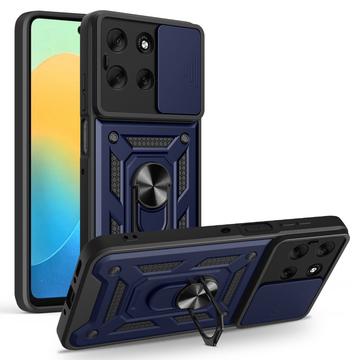 Motorola Moto G56 Drehring-Hybrid Hülle mit Kameraschutz