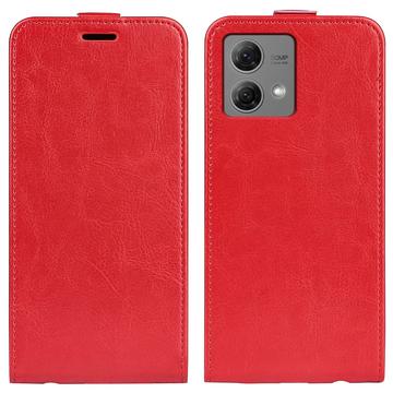 Motorola Moto G84 Vertikale Flip Case - Rot