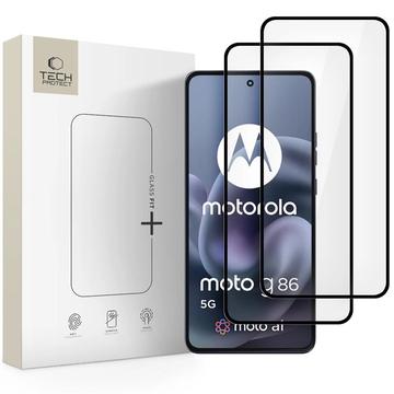 Motorola Moto G86/G86 Power Tech-Protect Glas Fit+ Panzerglas - 2 Stk. - Schwarz