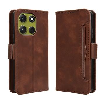 Motorola Moto G86 Kartenetui mit Geldbörse - Braun