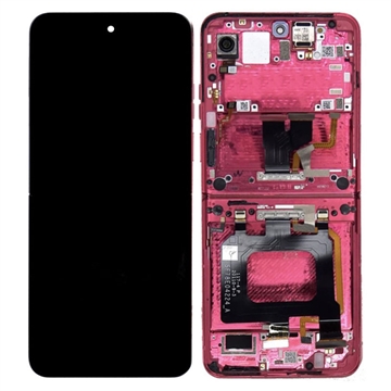 Motorola Razr 50 Ultra Oberschale & LCD Display - Hot Pink