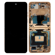 Motorola Razr 50 Ultra Oberschale & LCD Display 5D68C24597 - Peach Fuzz