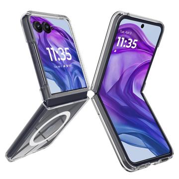 Motorola Razr 60 Ultra Hybrid Hülle - MagSafe-kompatibel - Durchsichtig