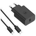 Motorola TurboPower 30 Wand-ladegerät mit USB-C Kabel SJMC302 - 30W