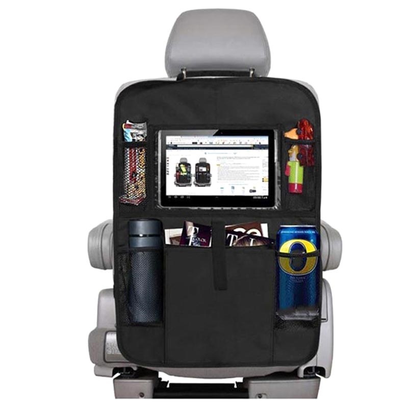 Rücksitz-auto-organizer, Trittmatten-rücksitzschutz  Touchscreen-tablet-halter, Kinder, Auto-reisezubehör 9 Aufbewahrungstaschen, Finden Tolle Angebote