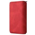Mehrzweck-Serie iPhone 14 Max Schutzhülle mit Geldbörse - Rot
