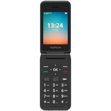 MyPhone Flip LTE Seniorentelefon mit 4G-Konnektivität - Blau / Schwarz