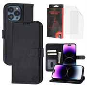 iPhone 14 Pro MyTPhone CardMate Leder Wallet Hülle