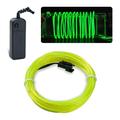 Neon-LED-Lichterkette 3 Meter - Fluoreszierend Grün