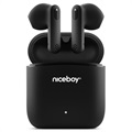 Niceboy Hive Beans True Wireless Kopfhörer - Schwarz