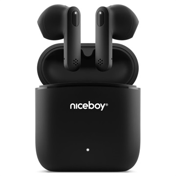 Niceboy Hive Beans True Wireless Kopfhörer - Schwarz