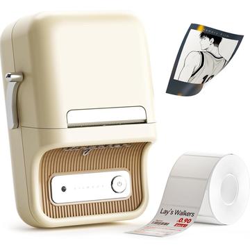 Niimbot B21 Pro Smart Etikettendrucker - 300DPI - Beige